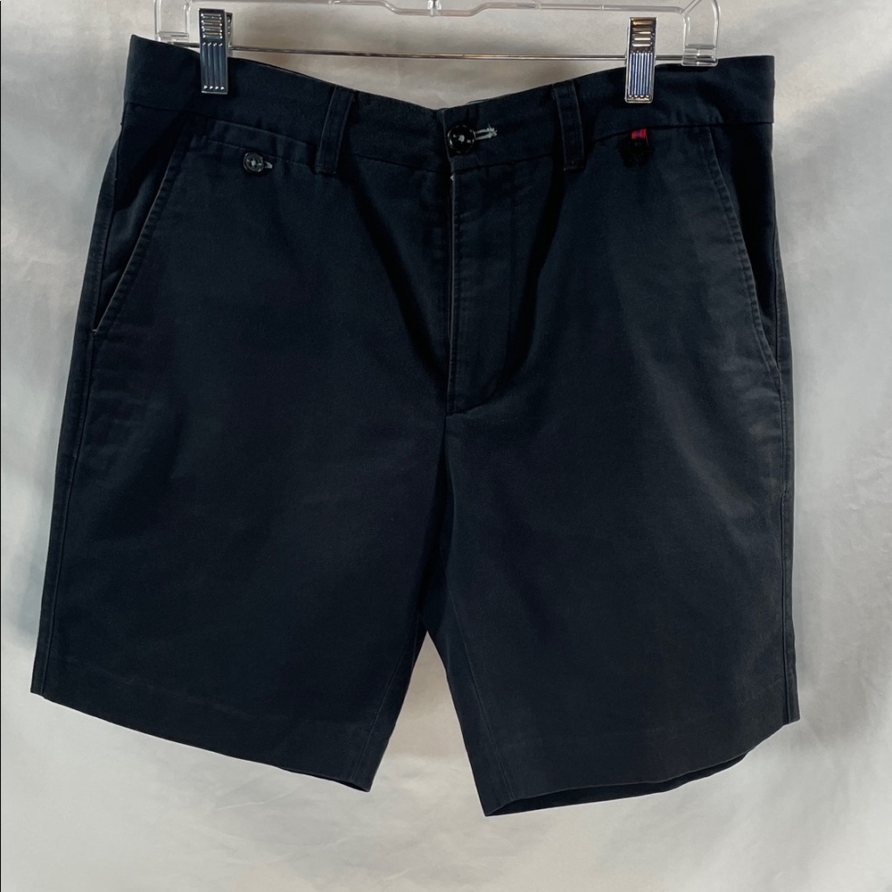 Men’s Modern Amusement Navy Flat Front Shorts